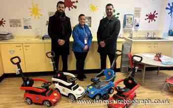 MyLahore donates toy cars to Royal Blackburn Hospital