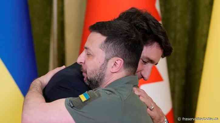 Trudeau visits Ukraine to mark second anniversary of Russian invasion