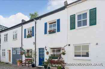 Hampstead mews house  listed on Zoopla for £1.1 million