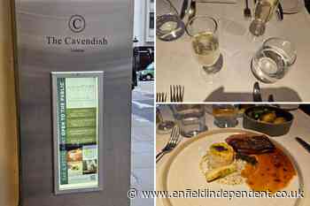 I went to The Cavendish Mayfair but left before dessert