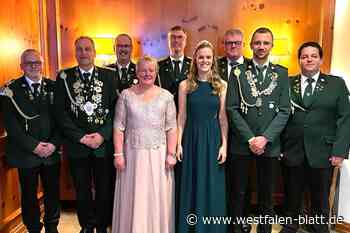 Rahden-Stelle:  Grünröcke vom Schützenbund ausgezeichnet