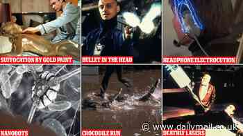 Superspy Science: Scientist debunks some of the weirdest and wackiest plot lines in James Bond blockbusters - including whether being covered in gold paint really will kill you