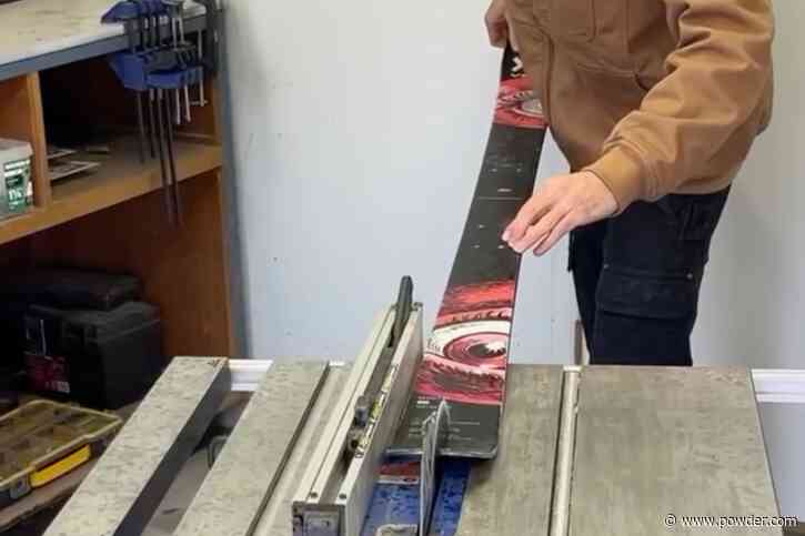 Fans Wanted Winter Olympian To Produce "More Ski Content," So He Cut His Skis In Half