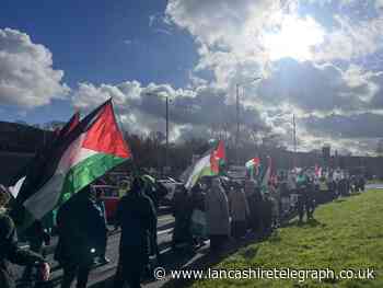 March calling for ceasefire in Palestine held in Rawtenstall