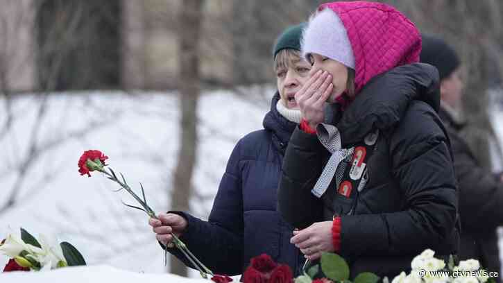 Widow of Navalny accuses Putin of mocking Christianity for refusing to return her husband's body