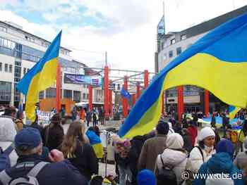 Viele Menschen in Jena stehen weiter zur Ukraine