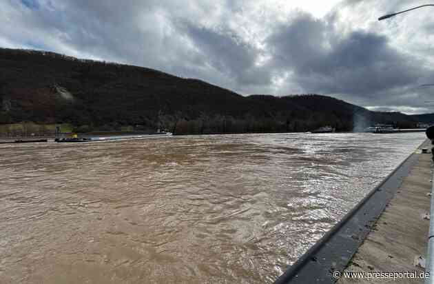PP-ELT: NACHTRAG zur Pressenotiz vom 23.02.2024: Schubleichter reißt bei Ausfahrt aus der Schleuse Lehmen ab