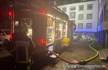 FW-BO: Kellerbrand in einem Mehrfamilienhaus in Bochum Wattenscheid