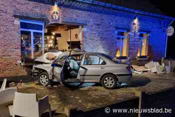 Auto rijdt in gevel van brasserie in Heist-op-den-Berg: zes gewonden, van wie twee zwaargewond