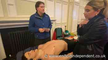 I learnt how to save a life with a bleed control kit