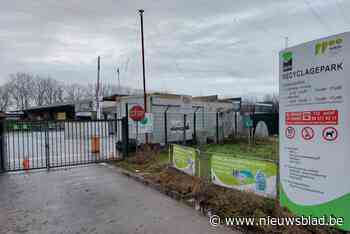Recyclagepark gesloten op 1 en 2 maart