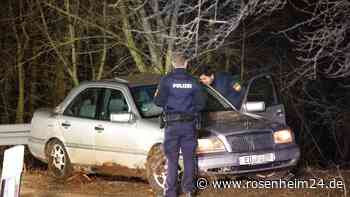Auto überschlägt sich bei Unfall in Hub – vom wohl verletzten Fahrer fehlt jede Spur
