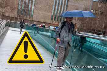 Weather: South London faces yellow rain warning