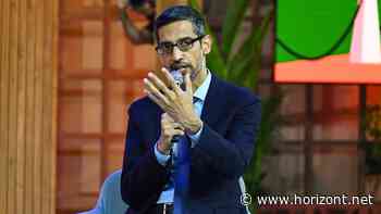 Sundar Pichai: Google-Chef hält angestrebtes KI-Regelwerk der EU für gelungen