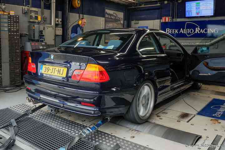 BMW 318 Ci (2002) - Op de Rollenbank
