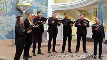 Konzert in Altensteig: Sixpack singt gefühlsbetont und doch   natürlich