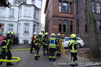 Tödlicher Wohnungsbrand in der Herforder Innenstadt