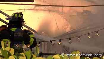 Heavy fire leaves 8 people displaced in Miami-Dade