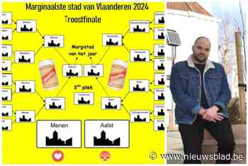 Menen wint opnieuw onlineverkiezing Marginaalste stad van Vlaanderen (ondanks oproep niet te stemmen)