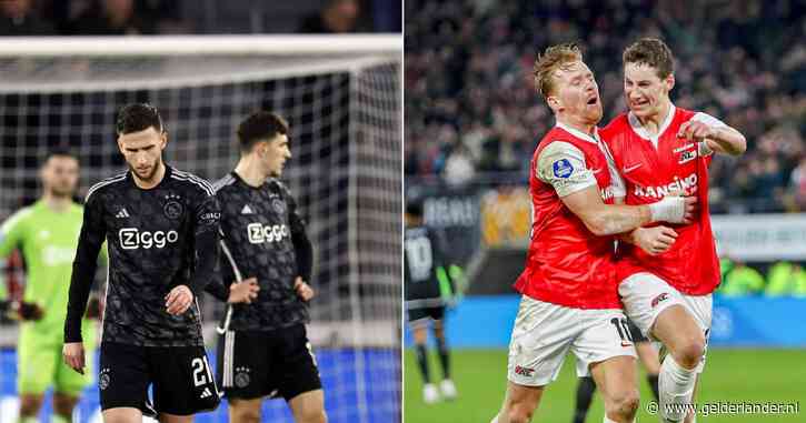 Ajax raakt zicht op vierde plaats kwijt na pijnlijke nederlaag bij AZ