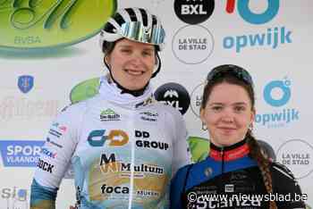 Julie Stockman toont zich de snelste in Brussel-Opwijk