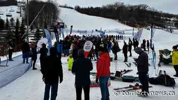 Dozens take part in Blue Mountain ski and snowboard relay