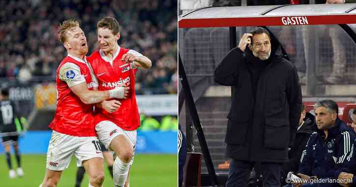 Ajax wacht restant van seizoen in niemandsland na pijnlijke nederlaag bij AZ