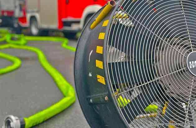 FW-E: Durchzündung eines Pelletofens in einem Haus für pflegebedürftige Menschen - eine leicht verletzte Person