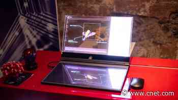 Lenovo's Transparent Display Laptop Is a Sight to See     - CNET