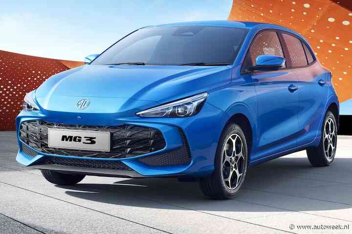 Dit is de MG 3: scherpe hybride aanval op Dacia Sandero