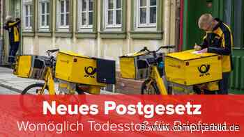 Neues Postgesetz: Womöglich Todesstoß für Briefpost