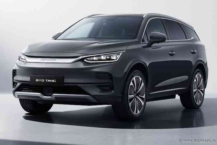 Elektrische BYD Tang vernieuwd en voortaan tot 530 kilometer bereik