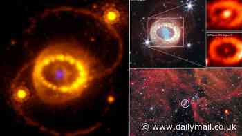 Cosmic 'murder mystery' is solved after 37 years: NASA's James Webb finds evidence of a neutron star left behind by a supernova 160,000 light years from Earth