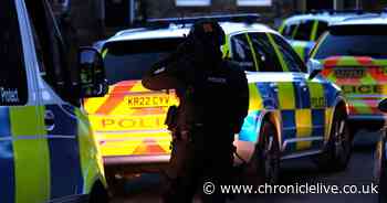 Armed police surround Newcastle city centre house after two men stabbed in Walker