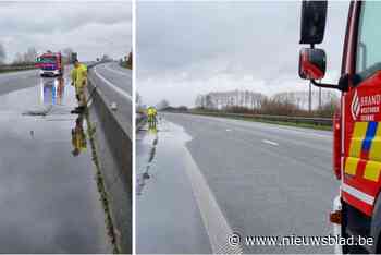 Verschillende oproepen voor wateroverlast en stormschade: rijstrook E40 vrijgemaakt