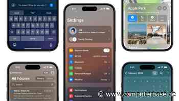 Update-Gerüchte: Apple will Design von iOS, iPadOS und macOS auffrischen