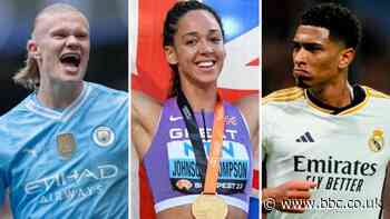 Haaland, Johnson-Thompson & Bellingham shortlisted