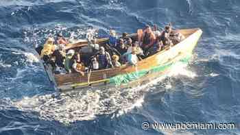Video shows Carnival cruise ship rescuing rafters at sea