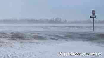 Travel not recommended on highways surrounding Saskatoon as winter storm continues