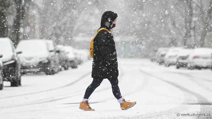 Winter storms forecast for some provinces with snowfall of up to 25 cm