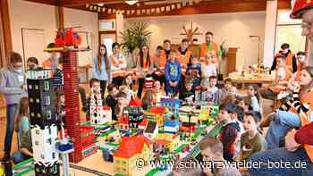 Bautage in Zwerenberg: Aus tausenden Lego-Steinen entsteht eine Stadt