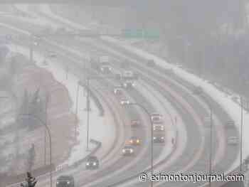 Edmonton weather: Snowfall and extreme weather warnings continue Monday