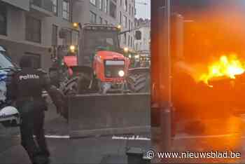 Boerenprotest in Brussel