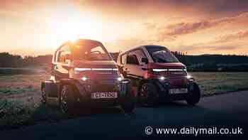 Parking made easy: World's first 'FOLDING car' to launch this summer for $17,400