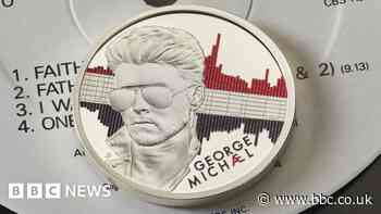 George Michael coin unveiled by the Royal Mint