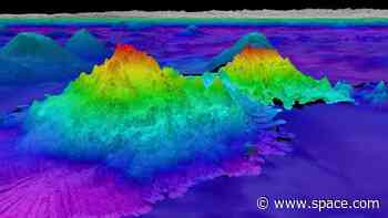 Gravitational anomalies reveal seamount 3 times the height of world's tallest building