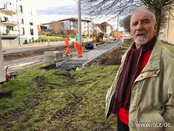 Wie durchlässig der künftige Schutzzaun an den Schienen im Jenaer Norden für Passanten bleibt