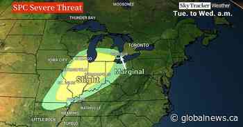 ‘Weather whiplash’: Arctic blast to follow warm temps, possible thunderstorms in southern Ontario