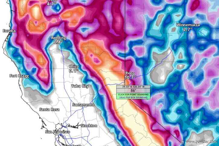 UC Berkeley's Central Sierra Snow Lab Calling For 6-9 Feet Of Snow This Weekend