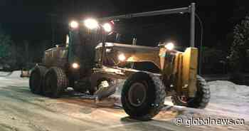 Edmonton enacting Phase 1 parking ban after winter wallop leaves roads icy, covered in snow